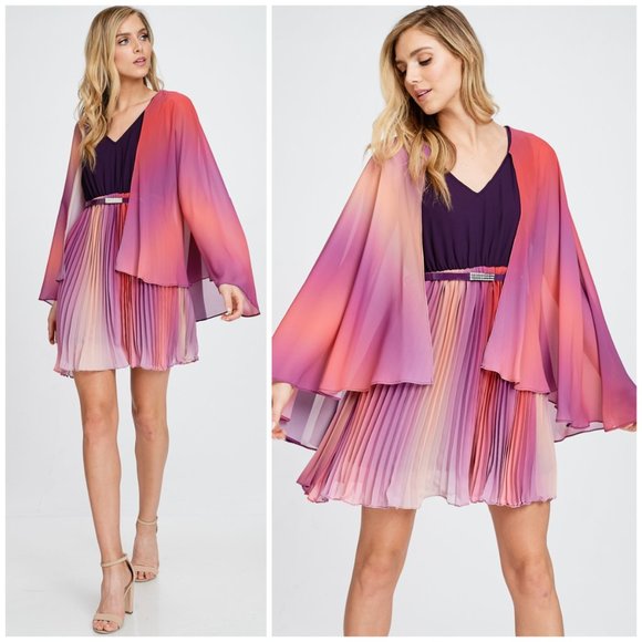 Dresses & Skirts - Rouge Romance & Love Spells Pleated Mini Dress